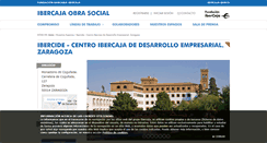 Desktop Screenshot of ibercide.ibercaja.es