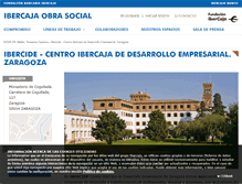 Tablet Screenshot of ibercide.ibercaja.es