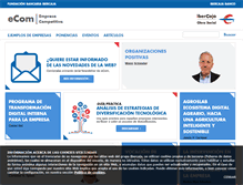 Tablet Screenshot of empresacompetitiva.ibercaja.es